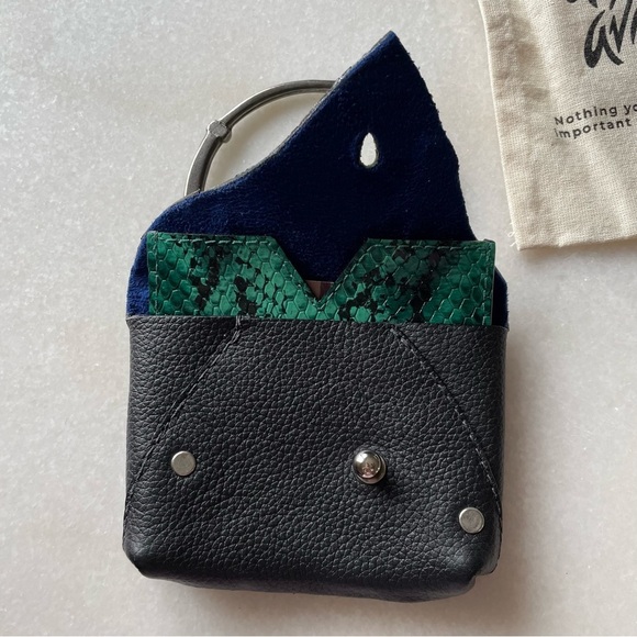 Aleja Avila Handmade Leather mini bag with card holder - Picture 3 of 7